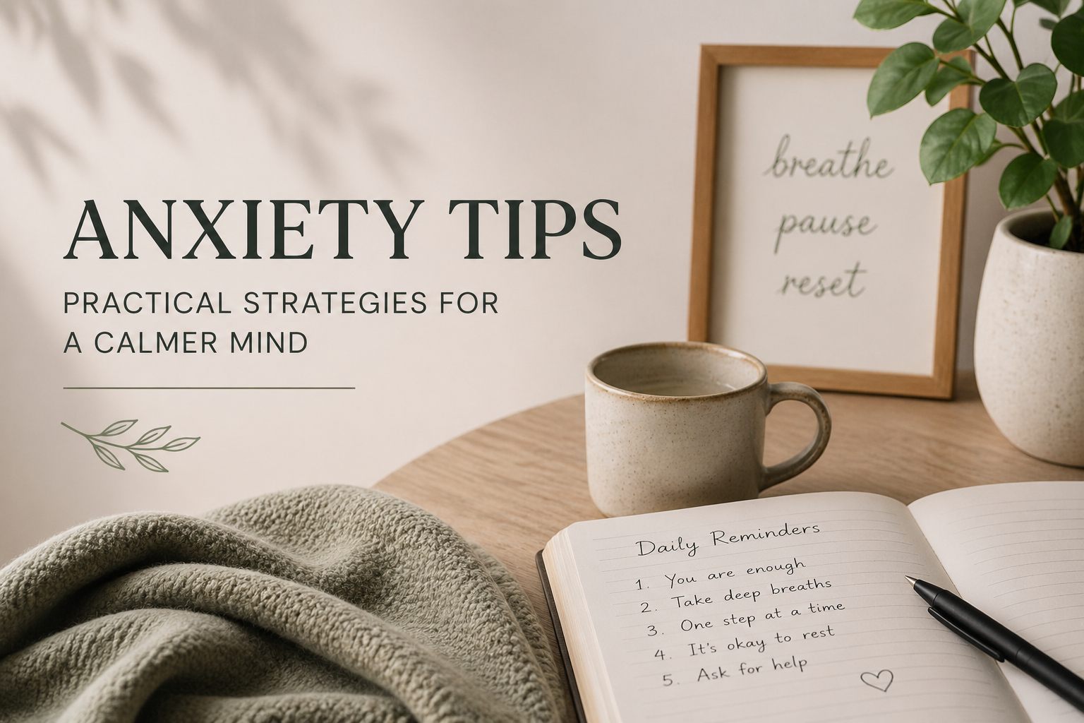 Anxiety Tips